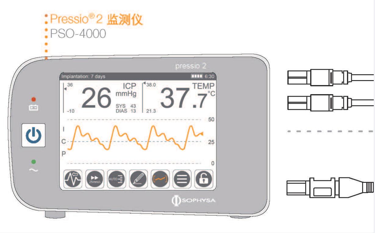 索菲薩顱內(nèi)壓力及溫度監(jiān)測(cè)儀PSO-4000