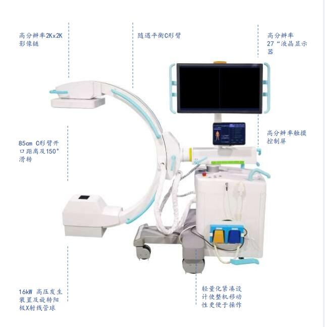 萬(wàn)東鼎立 移動(dòng)式C形臂X射線機(jī) HMC-160D