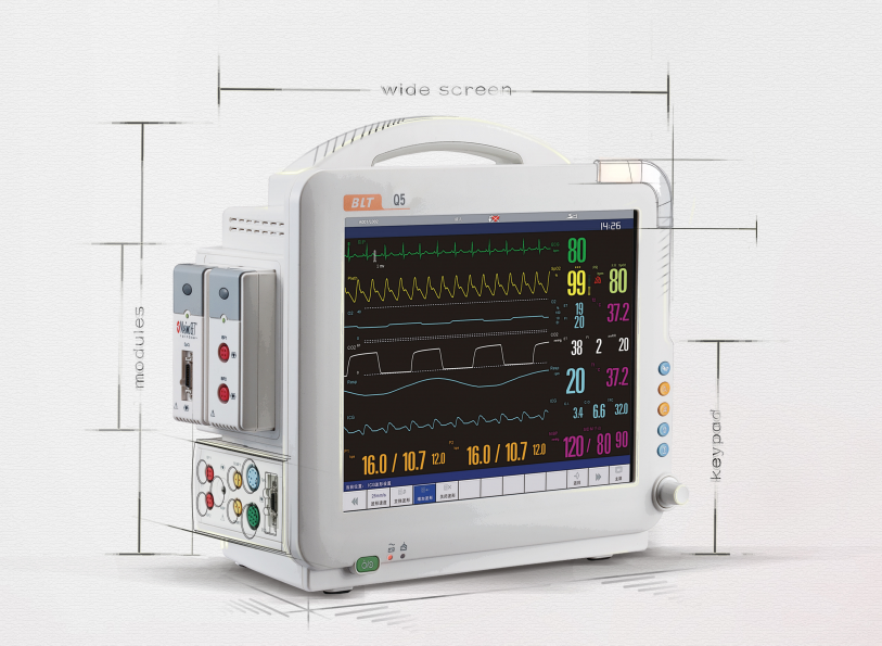 病人監(jiān)護儀寶萊特Q5